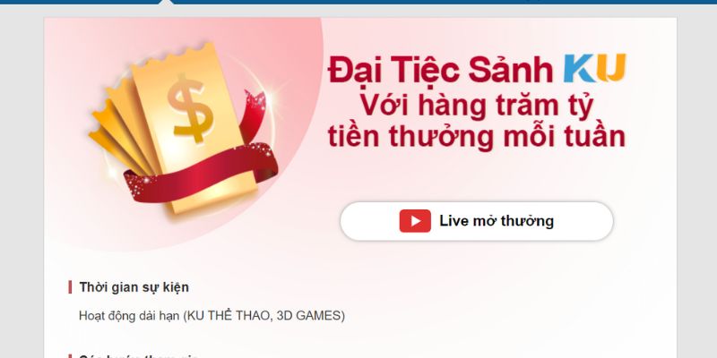 Sơ lược thông tin về danh mục khuyến mãi Kubet77